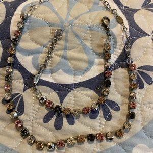 Sabika La Vie En Rose London choker & bracelet. Retired in 2013